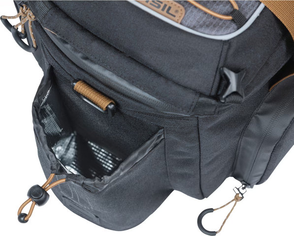 Basil Trunk bag XL Pro MIK - black-slate | 36 l