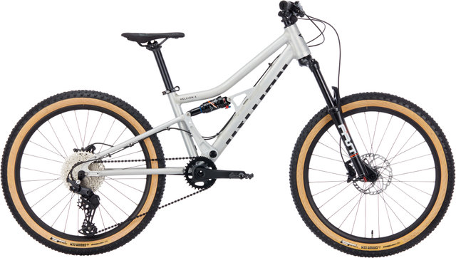 Bicicleta para niños Hellion X 24" - raw aluminium/universal