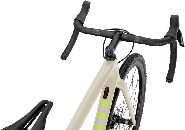 Crux Expert Carbon 28" Gravel Bike - white-dove grey-papaya/56 cm