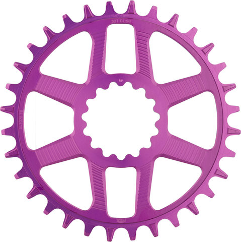 Helix R Guidering Direct Mount Chainring - eggplant/32 tooth
