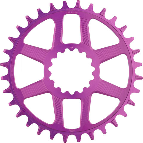 e*thirteen Helix R Guidering Direct Mount Chainring - eggplant/32 tooth