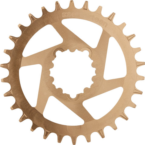 Helix R Guidering Direct Mount Chainring for SRAM - bronze/30 tooth
