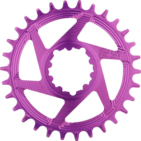 Helix R Guidering Direct Mount Chainring for SRAM - eggplant/30 tooth