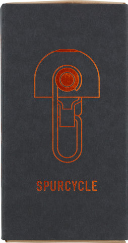 SPURCYCLE Stainless Steel Bell - Black - black-orange/universal