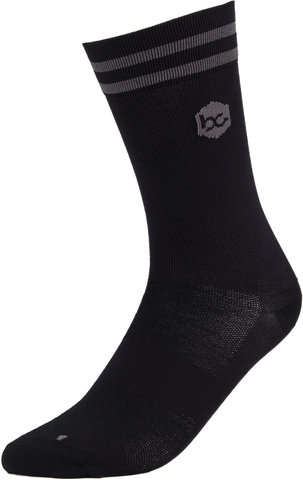 bc original Bike Socks 8" Model 2023 - black-grey/41-43