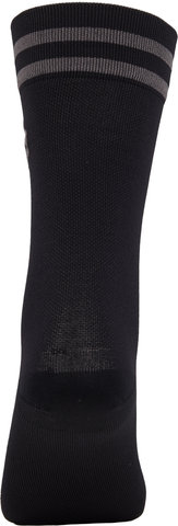 bc original Bike Socks 8" Model 2023 - black-grey/41-43