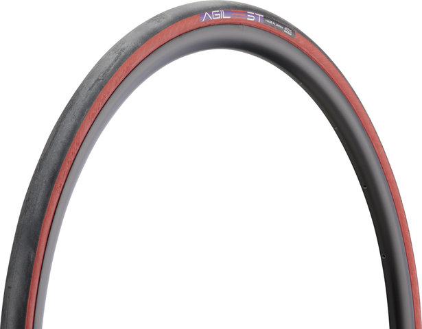 Panaracer Cubierta plegable Agilest 28" - black-red/25-622 (700x25C)