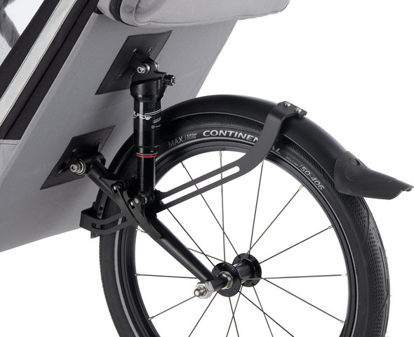 Singletrailer II Touring 20 Kids Trailer - basaltgrey/universal