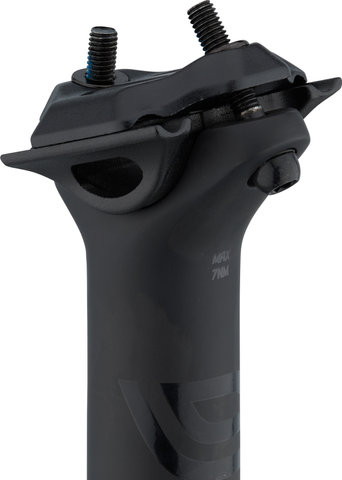 Tige de Selle en Carbone Universal 400 mm - black stealth/31,6 mm / 400 mm / SB 0 mm