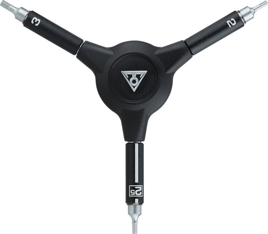 Topeak Y-Hex Speed Wrench Y-Dreiarmschlüssel 2 / 2,5 / 3 mm - schwarz/universal