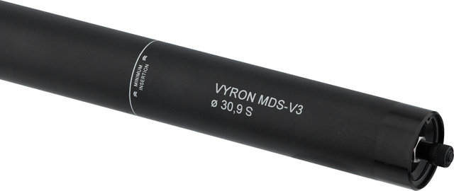 Magura Vyron MDS-V3 Sattelstütze 125 mm mit MDS Remote - schwarz/30,9 mm / 421 mm / SB 0 mm / MDS Remote