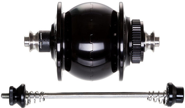 Delux Disc Center Lock Nabendynamo - schwarz/32 Loch