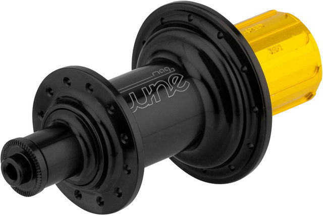 tune Mag Endurance Rim Brake Rear Hub - black/10 x 130 mm / 24 hole / Shimano
