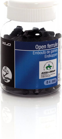 XLC Capuchons pour Gaine de Câble de Vitesse SH-X08 - 100 pièces - noir