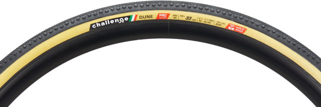 Challenge Dune Pro 28" Folding Tyre - 2023 Model - black-light brown/33-622 (700x33c)