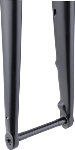 Blackheart Allroad Carbon Fork - titanium brushed | thru-axle | 28" | 1 1/8" - 1,5" tapered | 47 mm