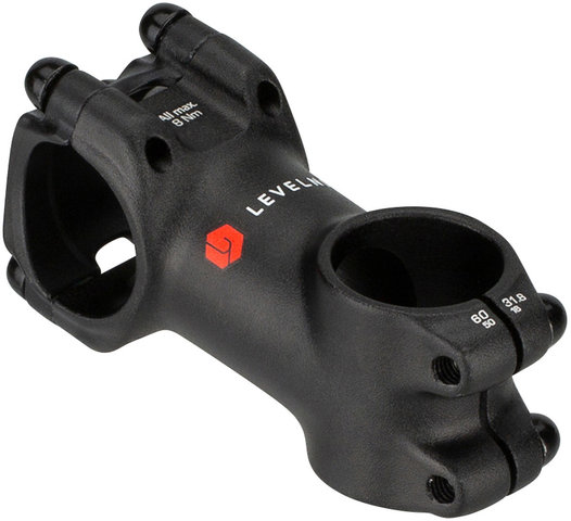 LEVELNINE Race 6 DEG 31.8 Stem - black/60 mm 6°