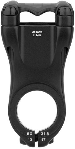 Potence VTT Team AM Stealth 31,8 - black stealth/60 mm 6°