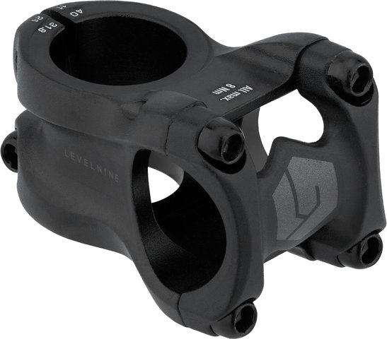 LEVELNINE Team AM MTB Stealth 31.8 Vorbau - black stealth/40 mm 6°