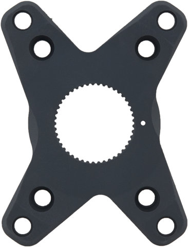 Étoile Gravel, 4 bras, BCD 110/80 mm - noir/universal