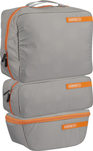 ORTLIEB Set de bolas de transporte Packing Cube Bundle - grey/23 litros