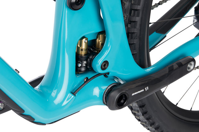 Yeti Cycles SB130 Lunchride TLR TURQ Carbon 29" Mountain Bike - turquoise/L