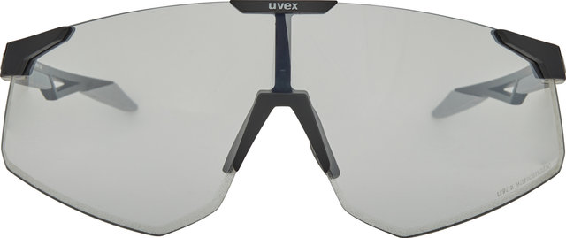 uvex pace perform V Sportbrille - black matt/litemirror silver