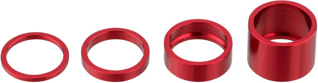 Headset Spacer Kit 1 1/8" - red/universal
