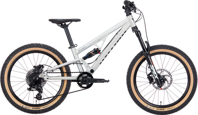 Hellion X 20" Kinderfahrrad - raw aluminium/universal