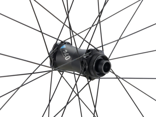 HXC 1501 SPLINE One 27,5" 30 Boost Disc Center Lock Hybrid Laufradsatz - schwarz/27,5" Satz (VR 15x110 Boost + HR 12x148 Boost) Shimano Micro Spline