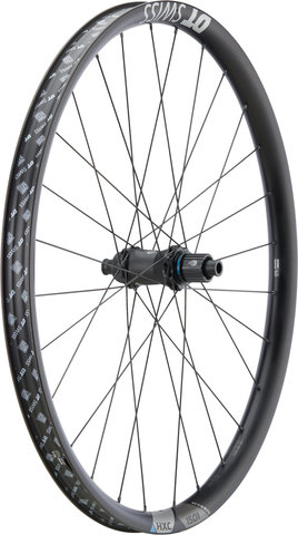 DT Swiss Juego ruedas HXC 1501SPLINE One 27,5" 30 Boost Disc Center Lock Hybrid - negro/Juego 27,5" (RD 15x110 Boost + RT 12x148 Boost) Shimano Micro Spline