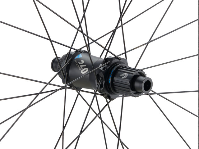 DT Swiss Set Roues HXC 1501 SPLINE One 27,5" 30 Boost Disc Center Lock Hybrid - noir/set de 27,5" (av 15x110 Boost + arr 12x148 Boost) Shimano Micro Spline