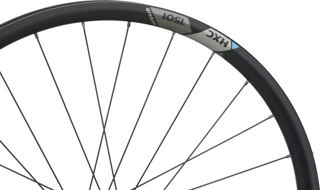 HXC 1501 SPLINE One 27,5" 30 Boost Disc Center Lock Hybrid Laufradsatz - schwarz/27,5" Satz (VR 15x110 Boost + HR 12x148 Boost) Shimano Micro Spline