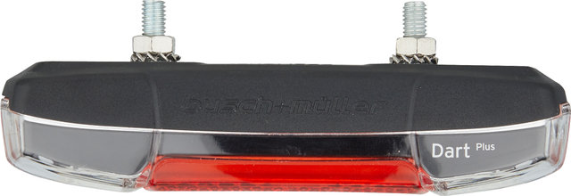 Dart Plus LED Rücklicht mit StVZO-Zulassung - schwarz-rot/universal