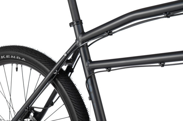 Bombtrack Munroe vélo cargo - matt slate grey | M