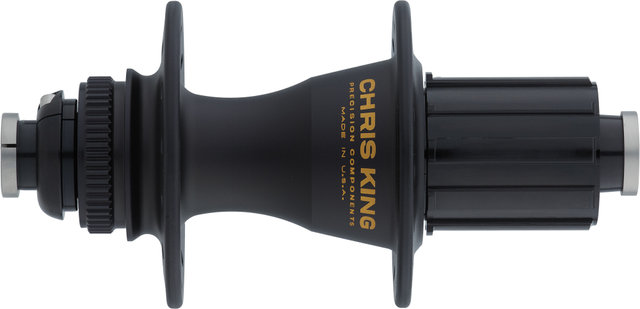 Chris King R45 Disc Center Lock HR-Nabe - two tone-black-gold/12 x 142 mm / 28 Loch / Shimano