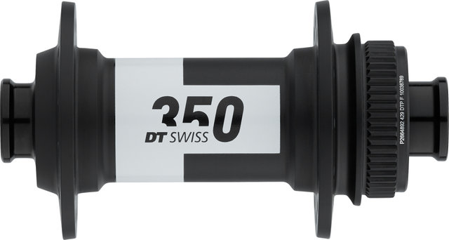 DT Swiss 350 Classic Road Disc Center Lock VR-Nabe - schwarz/12 x 100 mm / 24 Loch