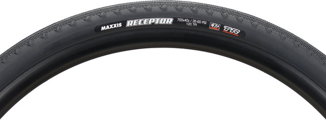 Maxxis Receptor Dual EXO TR 28" Folding Tyre - black/40-622 (700x40c)