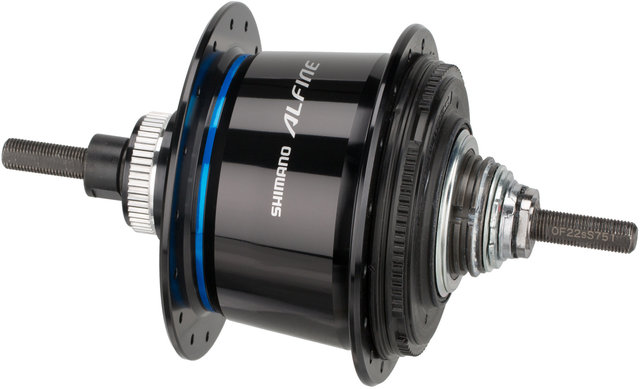 Shimano Moyeu à Vitesses Intégrées Alfine Di2 SG-S7051-8 Disc Center Lock - noir/32 trous