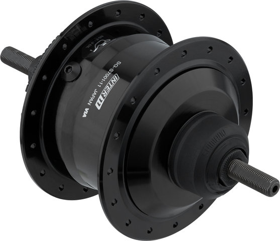 Shimano Moyeu à Vitesses Intégrées Alfine SG-S7001-11 Disc Center Lock - noir/32 trous