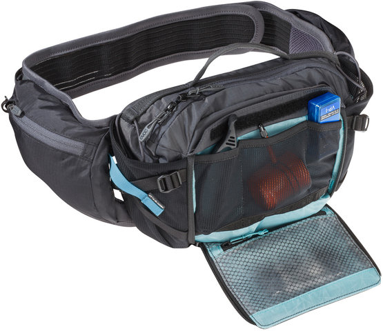 evoc Hip Pack Pro + 1.5 L Water Bladder - black carbon-grey/3 litres