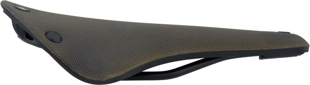 Brooks Cambium C17 Sattel Modell 2022 - mud green/164 mm