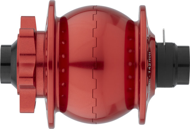 Moyeu à Dynamo 28 15 Disc 6 trous - rouge/36 trous