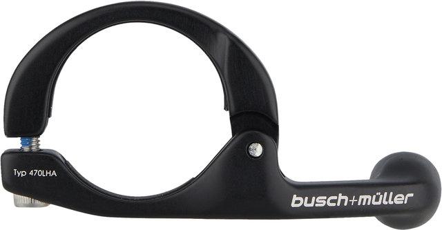 Attache au Guidon à un Bras en Aluminium - noir/25,4 - 31,8 mm