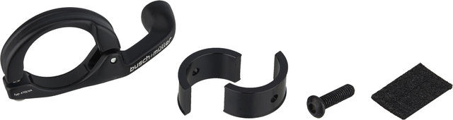 Attache au Guidon à un Bras en Aluminium - noir/25,4 - 31,8 mm