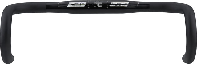 FSA Manillar Omega Compact 31.8 - negro-anodizado/42 cm