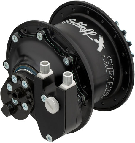 Rohloff Speedhub 500/14 CC Schnellspanner 135 mm Getriebenabe - schwarz-eloxiert/Typ 5, 32 Loch