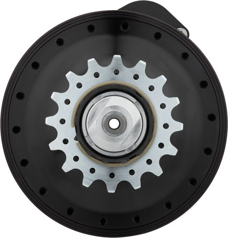 Rohloff Speedhub 500/14 CC Schnellspanner 135 mm Getriebenabe - schwarz-eloxiert/Typ 2, 36 Loch