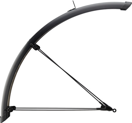Bluemels Stripes Mudguard Set Front+Rear - black-matte/69 mm