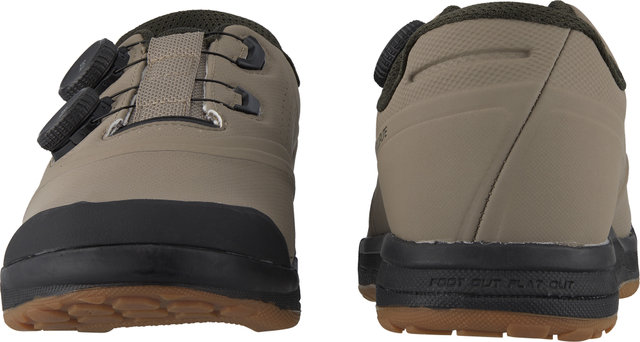 Zapatillas 2FO Cliplite MTB - taupe-dark moss green/43